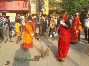 श्रीपुरमा सरसफाई सहित जनचेतनामुलक कार्यक्रम सम्पन्न (फोटा फिचर)